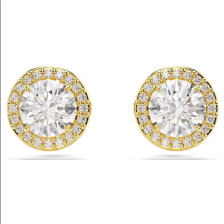 Pendientes de botón Swarovski, Una Angelic