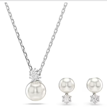 Conjunto Swarovski, Matrix Crystal Pearl