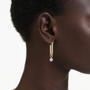 Pendientes Swarovski, Constella, Blancos Oro