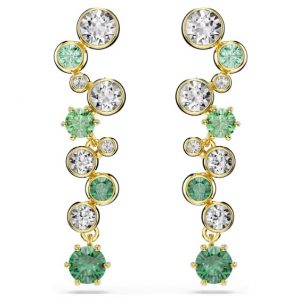 Pendientes Swarovski, Constella, Verde Oro