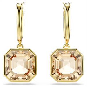 Pendientes Swarovski, Millenia Caramelo