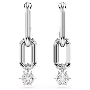 Pendientes Swarovski, Constella, Blancos Rodio