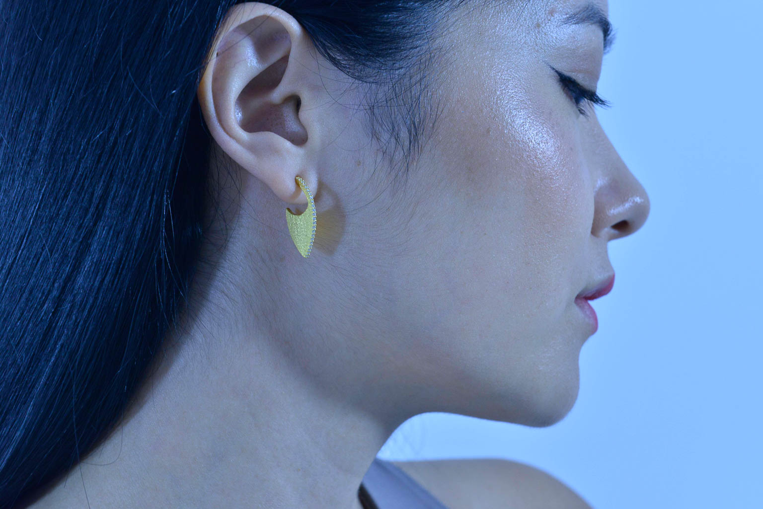 Pendientes Pera Salvatore, Life In Gold, Circonitas