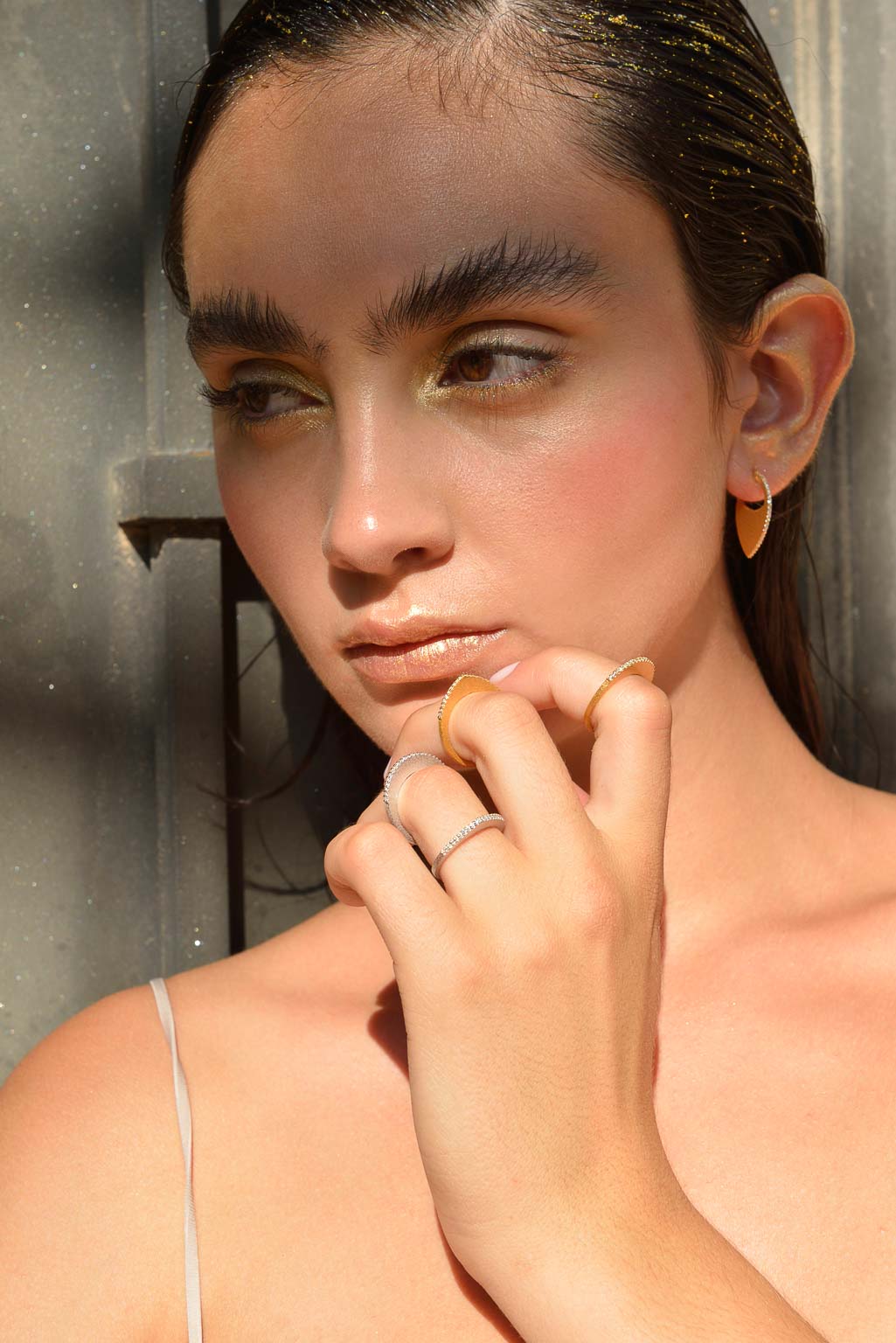 Pendientes Pera Salvatore, Life In Gold, Circonitas