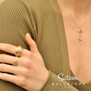 Anillo Dos Aros Salvatore, Sateen