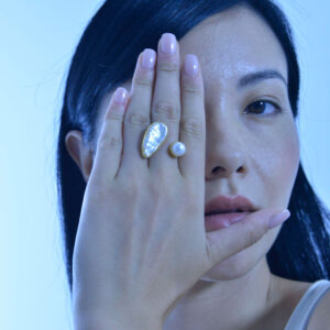 Anillo 2 Perlas Salvatore, Helénica