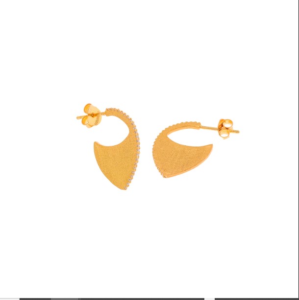 Pendientes Pera Salvatore, Life In Gold, Circonitas