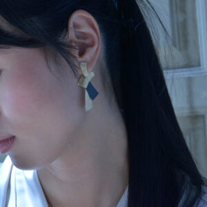 Pendientes Esmalte Salvatore, Bamboo