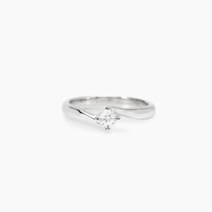 Solitario con Diamante Mabina, 0,2 ct
