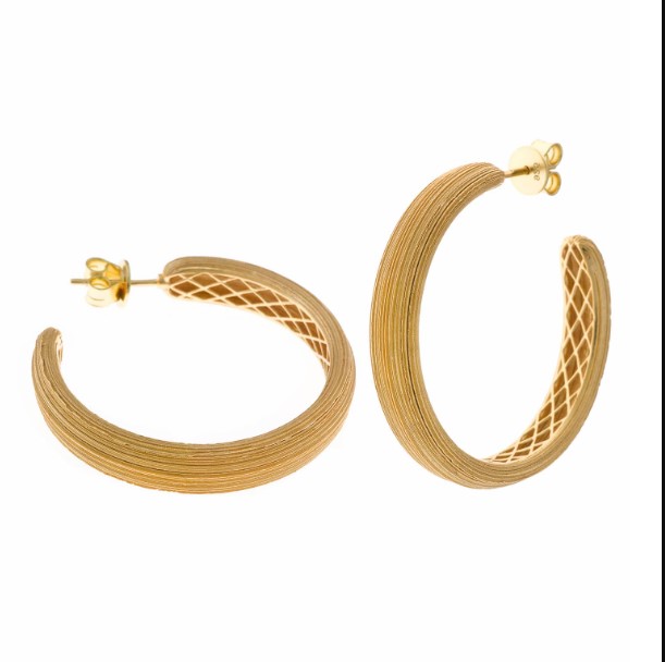 Pendientes Aro Hilado Salvatore, Electra