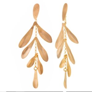 Pendientes Hojas Salvatore, Bamboo