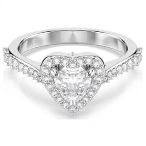 Anillo Corazón Swarovski, Una Angelic Oro