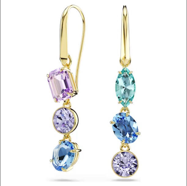 Pendientes Multicolor Swarovski, Gema