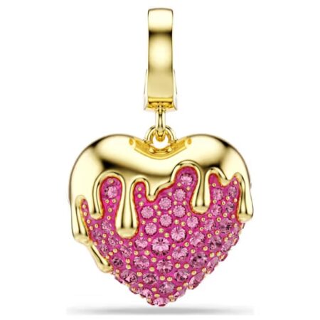 Charm Corazón Swarovski, Ydillia Rosa Oro