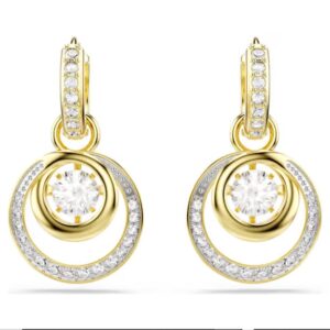 Pendientes Swarovski, Hyperbola Blancos Oro