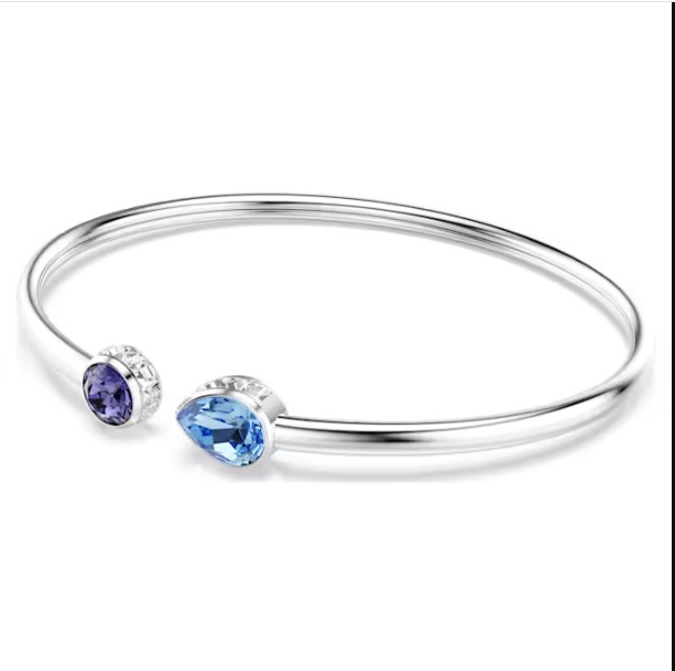 Brazalete Multicolor Swarovski, Chroma Rodio