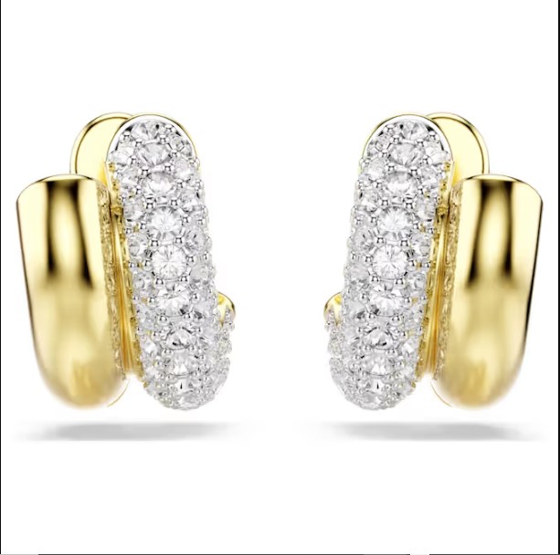 Pendientes Aro Swarovski, Dextera Oro