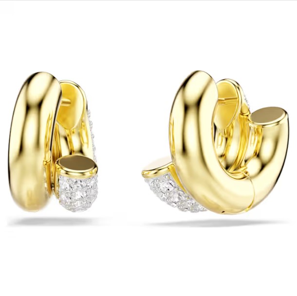 Pendientes Aro Swarovski, Dextera Oro
