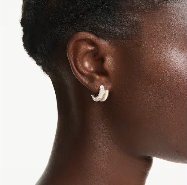 Pendientes Aro Swarovski, Dextera Oro