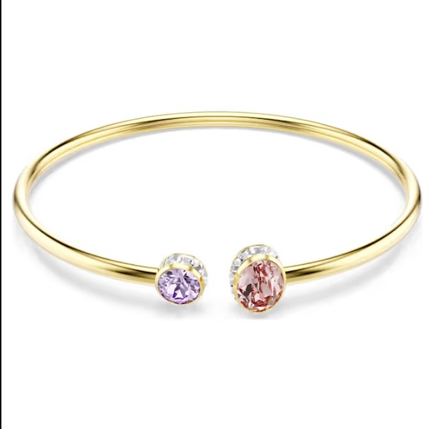 Brazalete Swarovski, Chroma Multicolor Oro