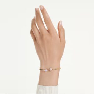 Brazalete Swarovski, Chroma Multicolor Oro