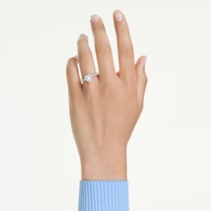 Anillo Corazón Swarovski, Una Angelic Oro