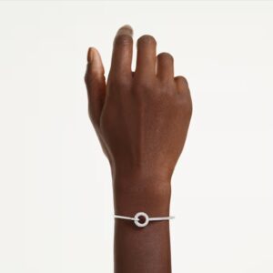 Brazalete Swarovski, Dextera Blanco