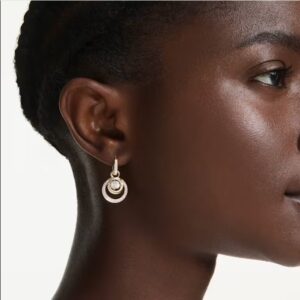 Pendientes Swarovski, Hyperbola Blancos Oro