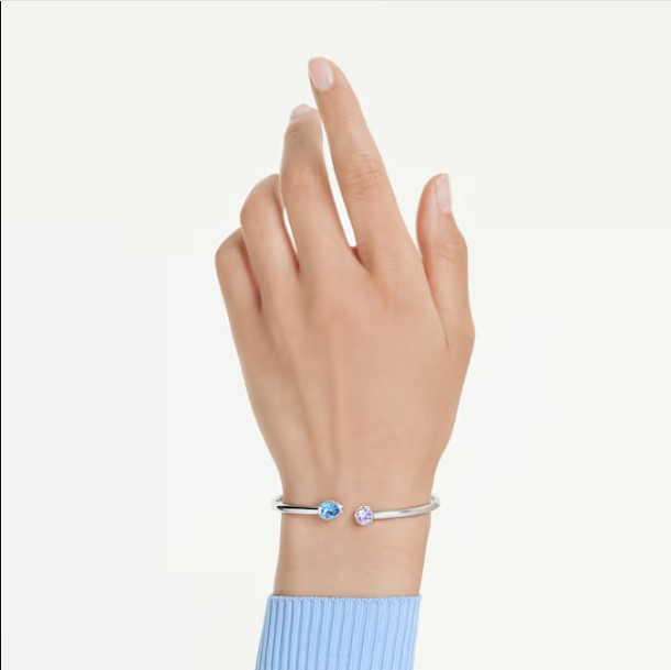 Brazalete Multicolor Swarovski, Chroma Rodio