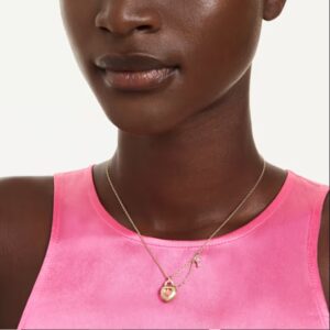 Colgante Corazón y Llave Swarovski, Ydyllia