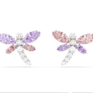 Pendientes de botón Swarovski, Ariana Grande Libélulas