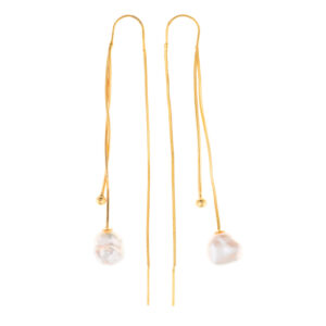 Pendientes Salvatore, Helénica Cadenas Perla Barroca