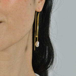 Pendientes Salvatore, Helénica Cadenas Perla Barroca