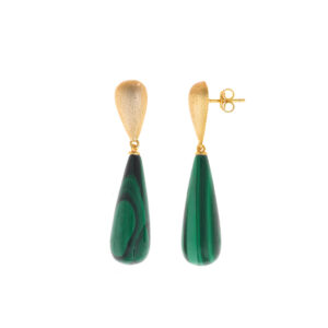 Pendientes Salvatore, Palmyra Malaquita