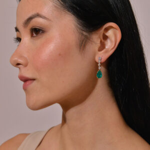 Pendientes Salvatore, Vibrant Pera Paraiba