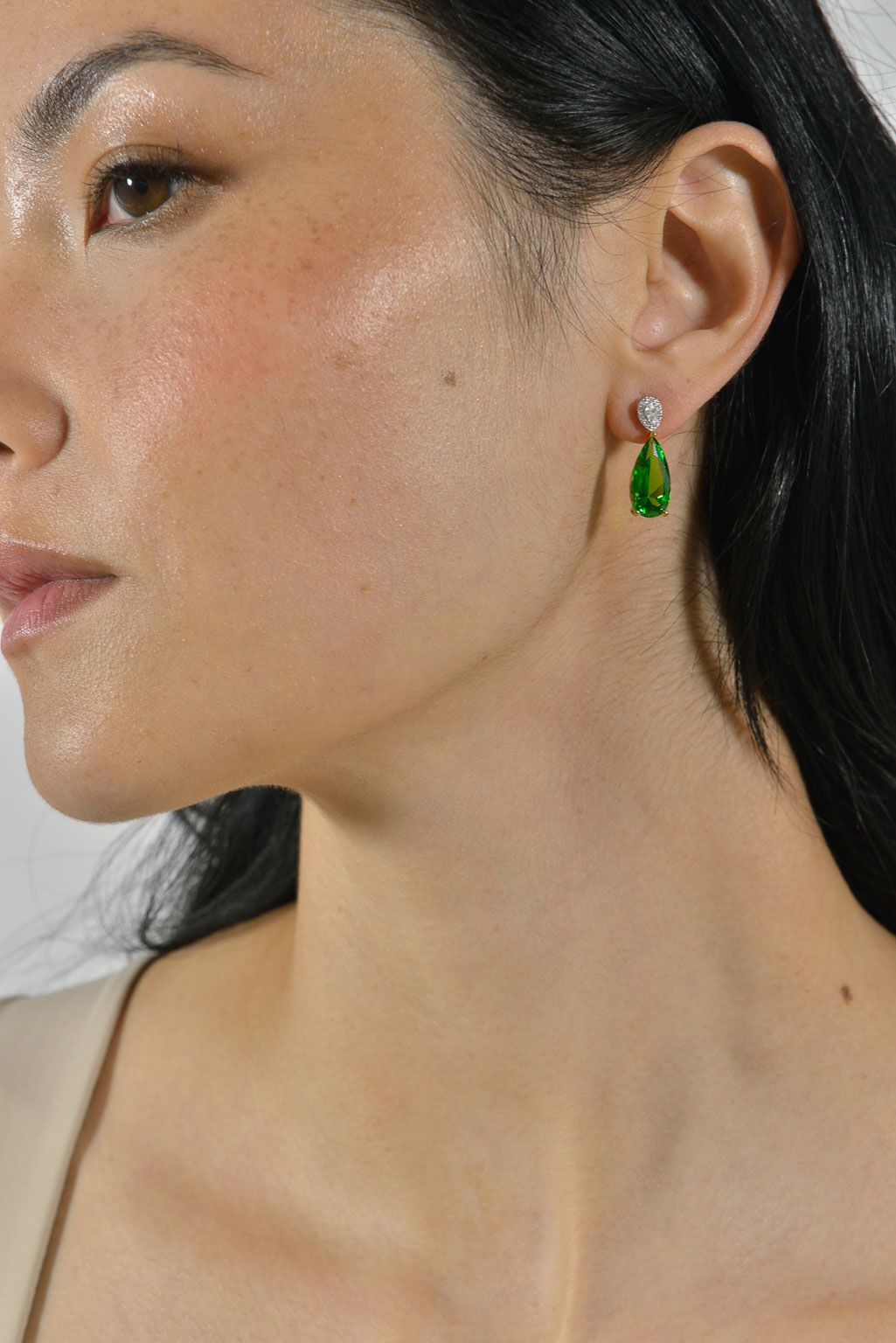 Pendientes Salvatore, Vibrant Pera Verde