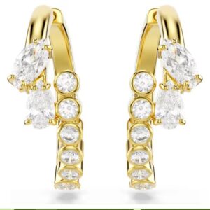 Pendientes De Aro Swarovski, Mesmera