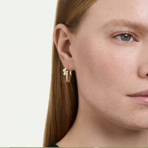 Pendientes De Aro Swarovski, Mesmera
