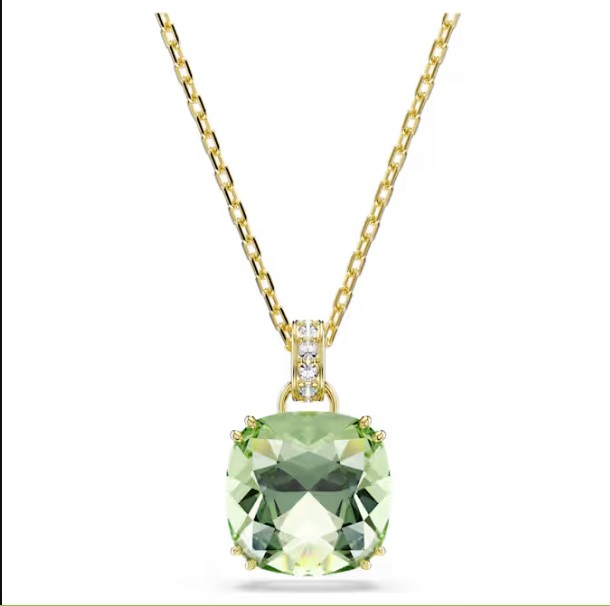 Colgante Swarovski, Millenia Cojín Verde
