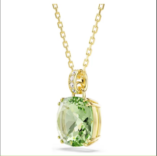 Colgante Swarovski, Millenia Cojín Verde