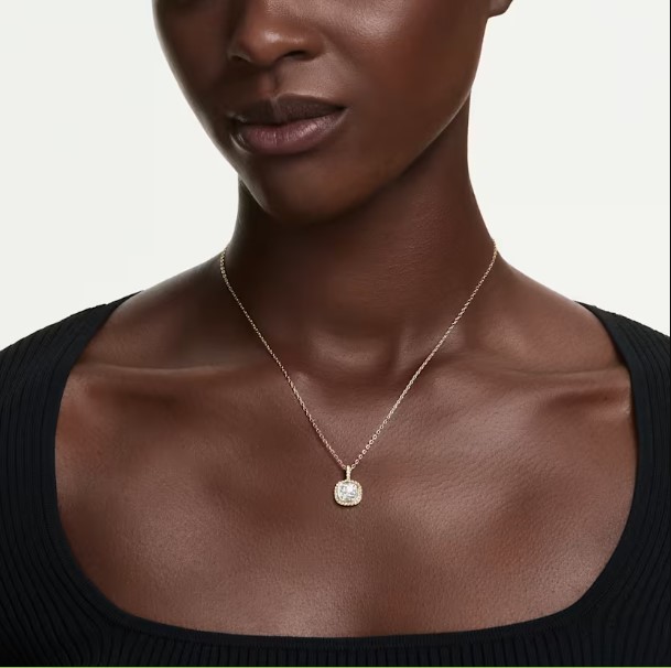 Colgante Swarovski, Una Angelic Cojín Dorado