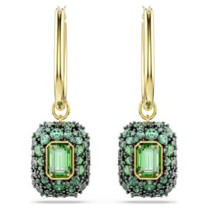 Pendientes Swarovski, Sublima Octogonales Verdes