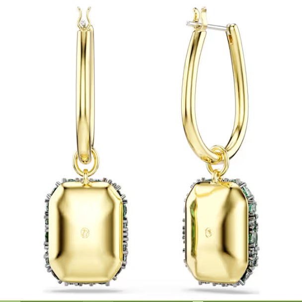 Pendientes Swarovski, Sublima Octogonales Verdes