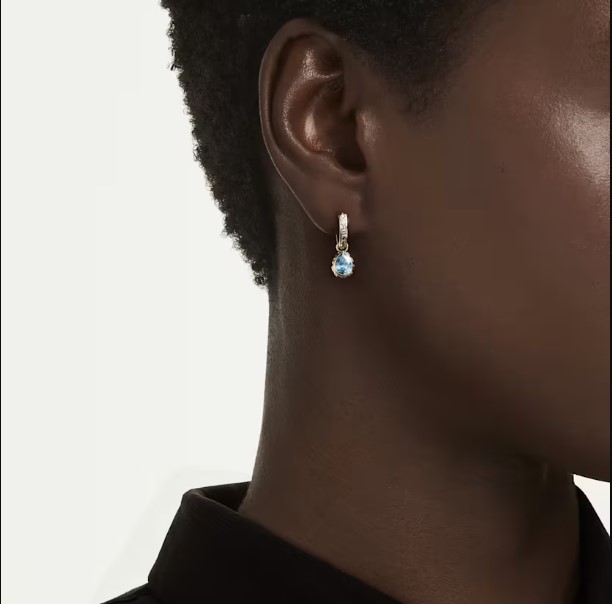 Pendientes Swarovski, Chroma Azules
