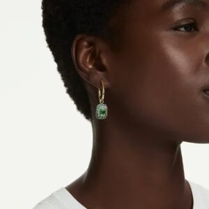 Pendientes Swarovski, Sublima Octogonales Verdes