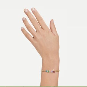 Brazalete Swarovski, Imber Multicolor Oro